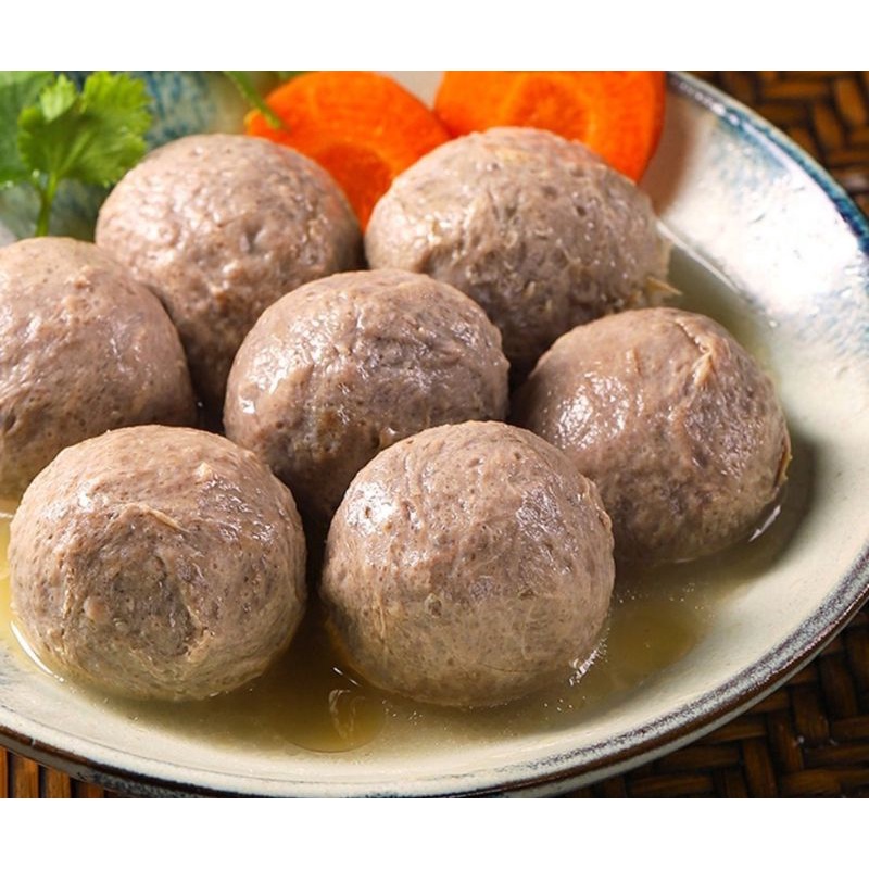 Bò viên gân nhúng lẩu, phở, hủ tiếu gói 500g 20 viên