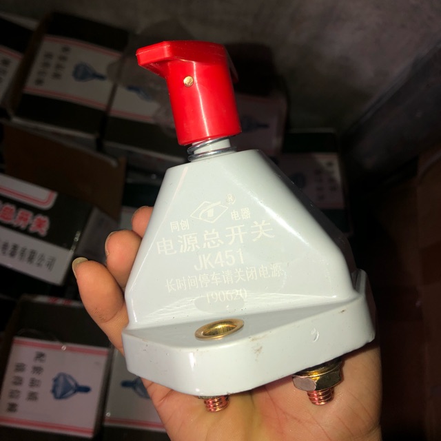Cắt mát điện ô tô howo cao cấp trắng sữa jk451 ngắt mát oto ( sản phẩm chất lượng )