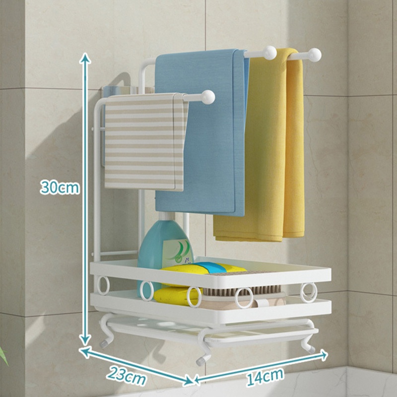 Giá Đỡ Hong Khô Chén Dĩa Gắn Tường Cho Bồn Rửa Nhà Bếp