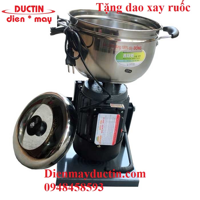 Máy xay giò chả 900w xay mỗi lần từ 1- 1,3 kg thịt tươi làm giò chả