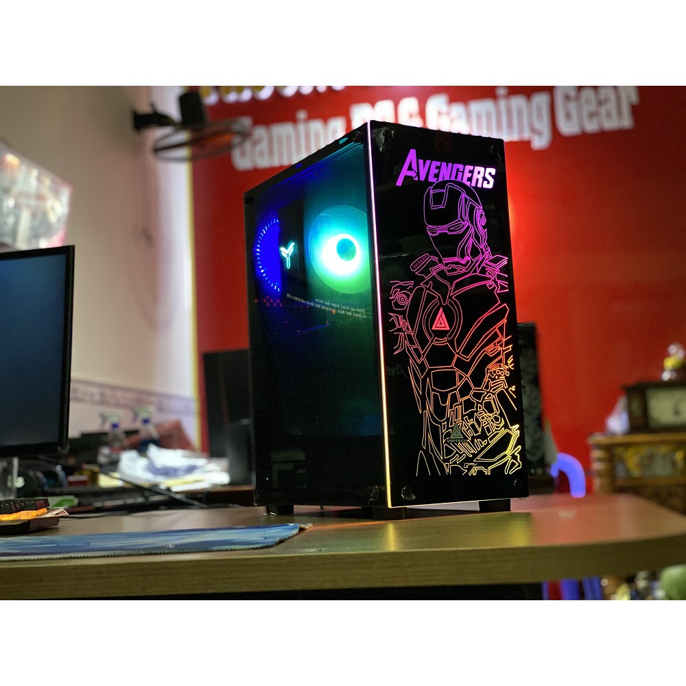 I5 3470 / RAM 16GB / SSD 128GB / HDD 500GB / PSU 400W / GT 730 2GB / CASE Avengers / Màn hình MSI 24inch IPS / Tặng kèm