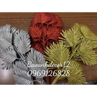 Lá cọ 5 nhánh trang trí decor ,cháp nước, oản siêu đẹp