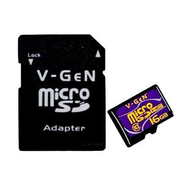 Bộ Chuyển Đổi V-gen Micro Sd 16gb Turbo Class 10 85mbps | BigBuy360 - bigbuy360.vn