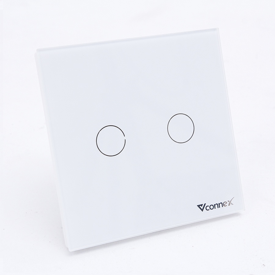 Công tắc thông minh Vconnex, kết nối Wifi và Bluetooth, điều khiển từ xa, hẹn giờ bật tắt, bảo hành 2 năm 1 đổi 1