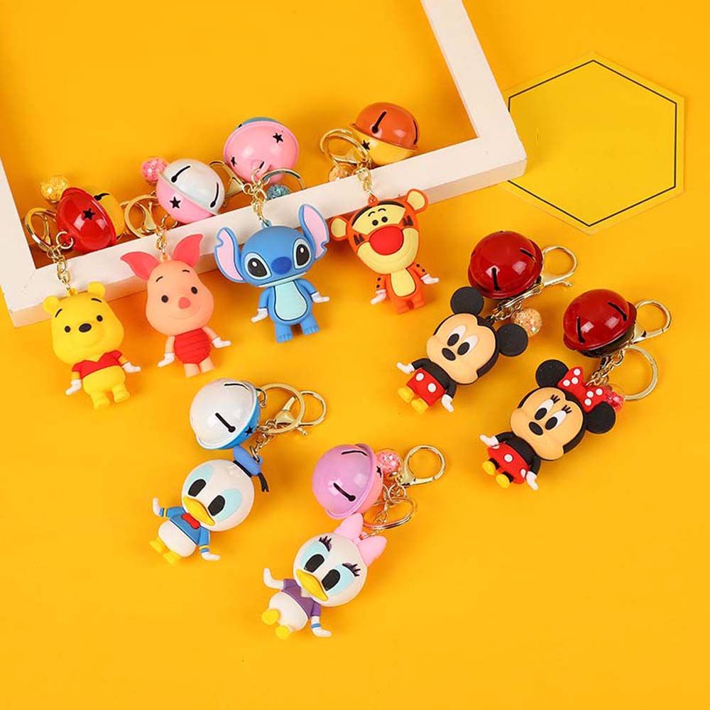 Móc gắn chìa khóa hình chuột Minnie Mickey dễ thương