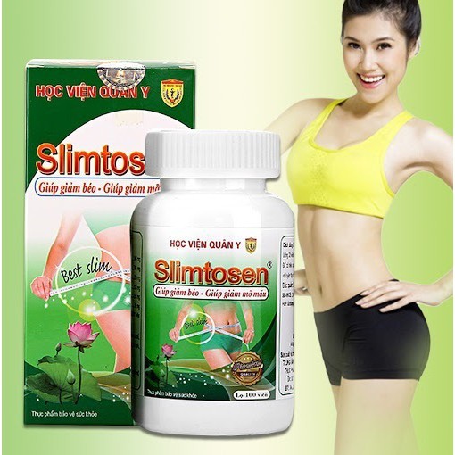 Slimtosen Extra Học viện Quân Y - Giảm Cân An Toàn [Chính Hãng]