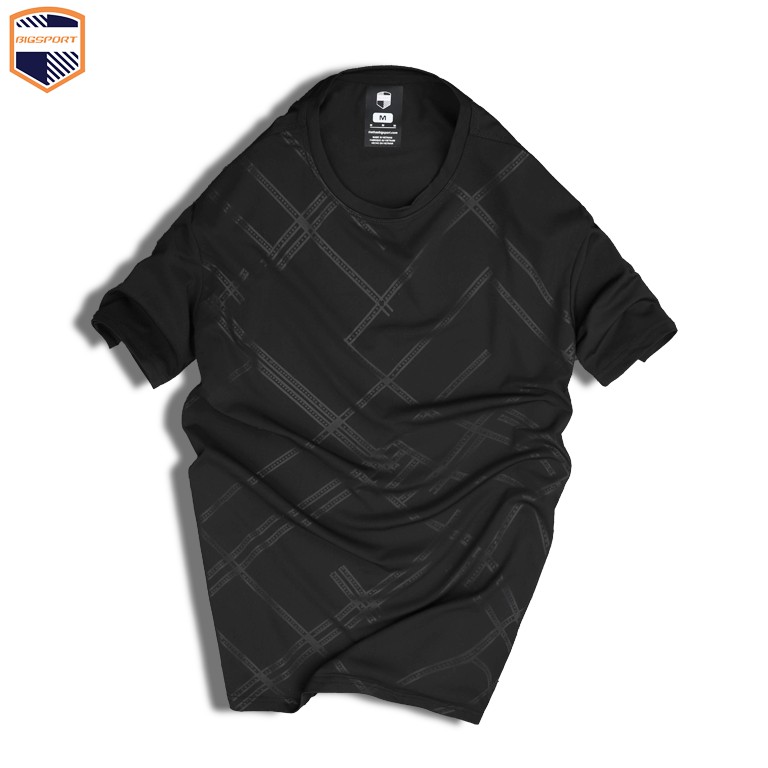 Áo Thun Nam Thể Thao Form Regular Unisex Trơn Basic Cổ Tròn Vải Poly Thun Lạnh Cao Cấp - Big Sport, BS00 | BigBuy360 - bigbuy360.vn