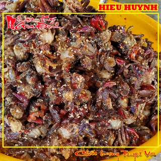 650gr ba khía sữa thịt mềm đặc sản châu đốc trộn sẵn tỏi ớt vừa ăn không cần chế biến
