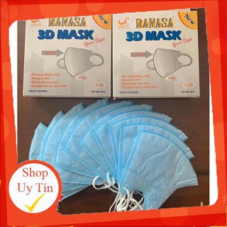 Hộp khẩu trang ngăn khói bụi 10 chiếc DANASA