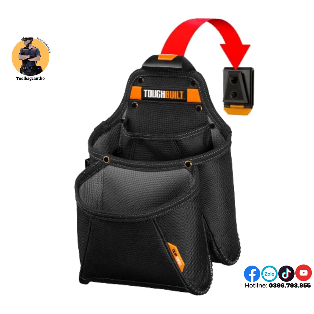 Túi đồ nghề điện Toughbuilt TB-CTP-01003A