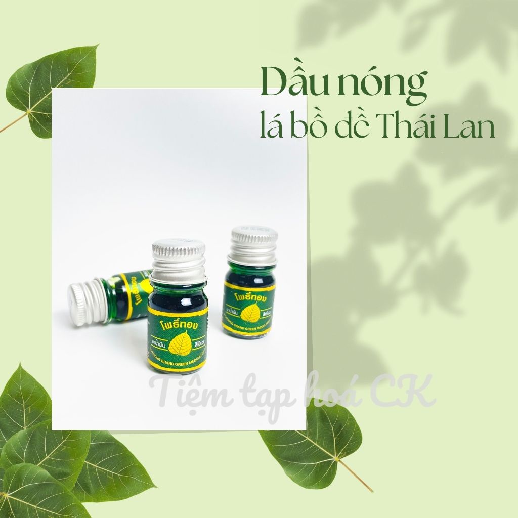 Dầu nóng lá bồ đề Thái Lan 5ml