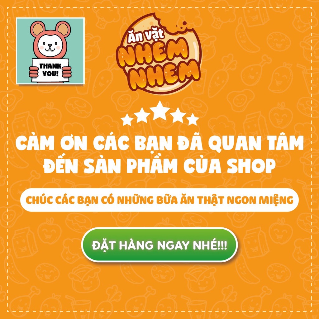Khô heo cháy tỏi Nhem Nhem 300g Đồ ăn vặt Hà Nội vừa rẻ vừa ngon | BigBuy360 - bigbuy360.vn