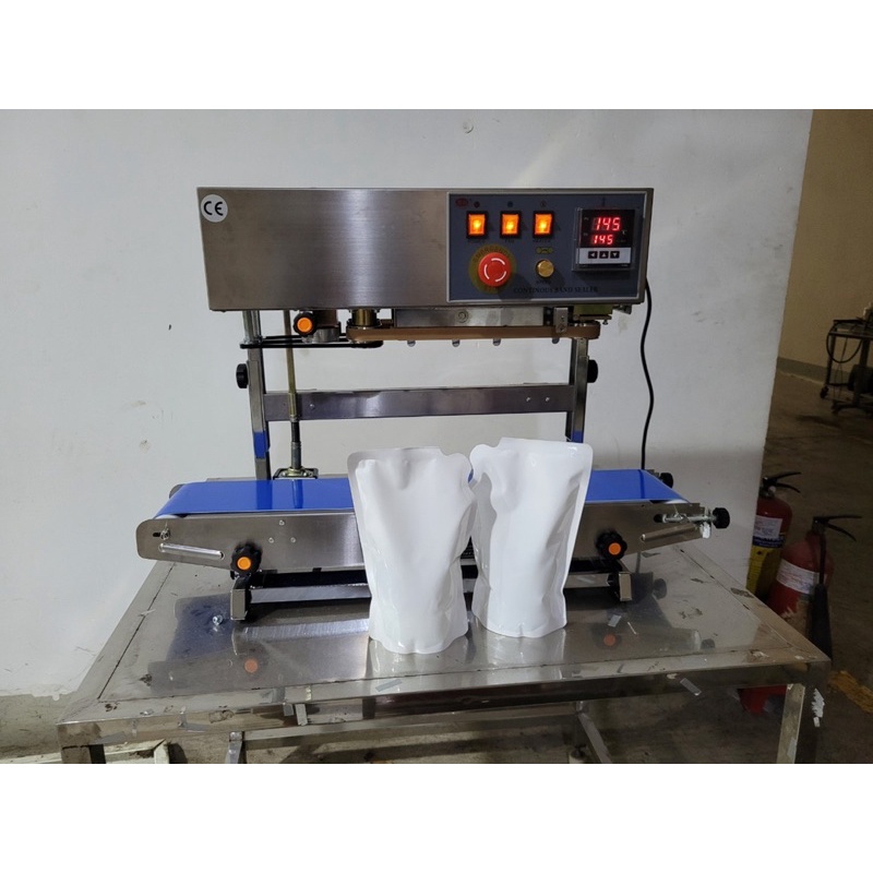 Máy hàn miệng túi liên tục FRM 770 đứng