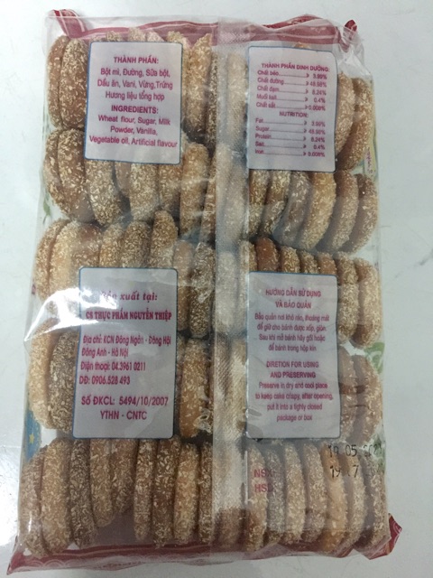 BÁNH XỐP MÈ  ĐẶC SẢN HÀ NỘI