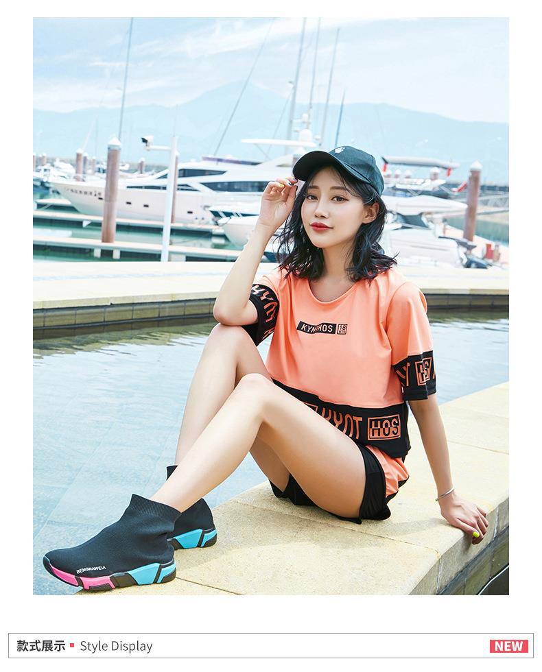 Bộ Đồ Bơi 3 Mảnh Phong Cách Thể Thao Cho Nữ | BigBuy360 - bigbuy360.vn