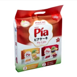 Bánh pía đậu xanh - đậu đỏ Mix 22 chay Phúc An