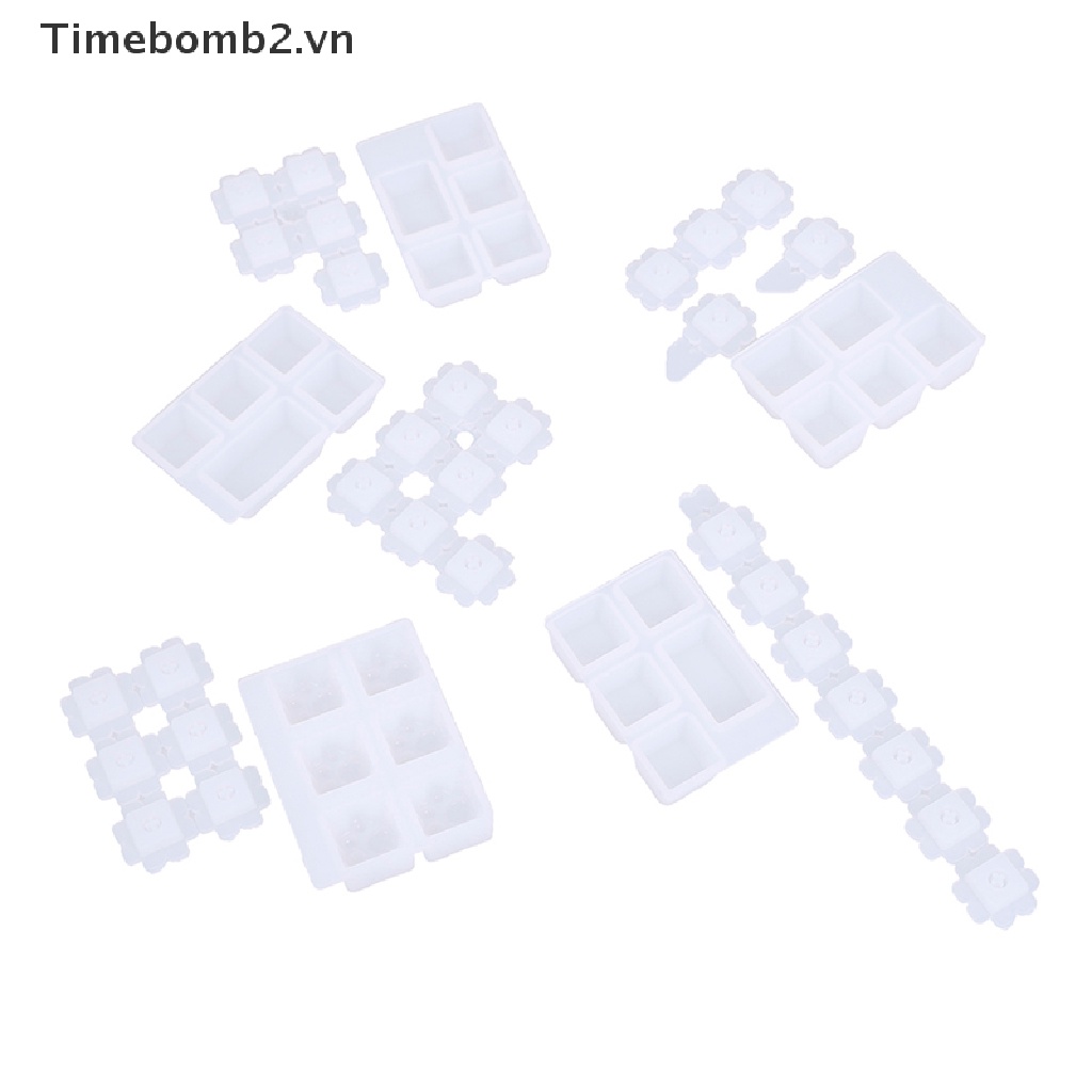 Bộ 2 Khuôn silicone Tạo Hình Dấu Chân Mèo