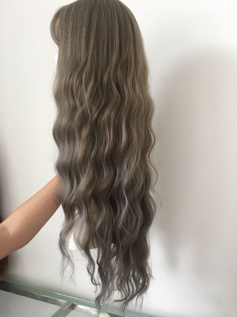 Tóc giả cả đầu ❤FREESHIP❤ CẢ ĐẦU XOĂN SÓNG 3 TRỤC_ mã 8183