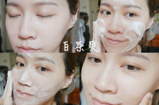 Sữa rửa mặt trà xanh Rohto Shirochasou Green Tea Foam 120g Nhật Bản | BigBuy360 - bigbuy360.vn