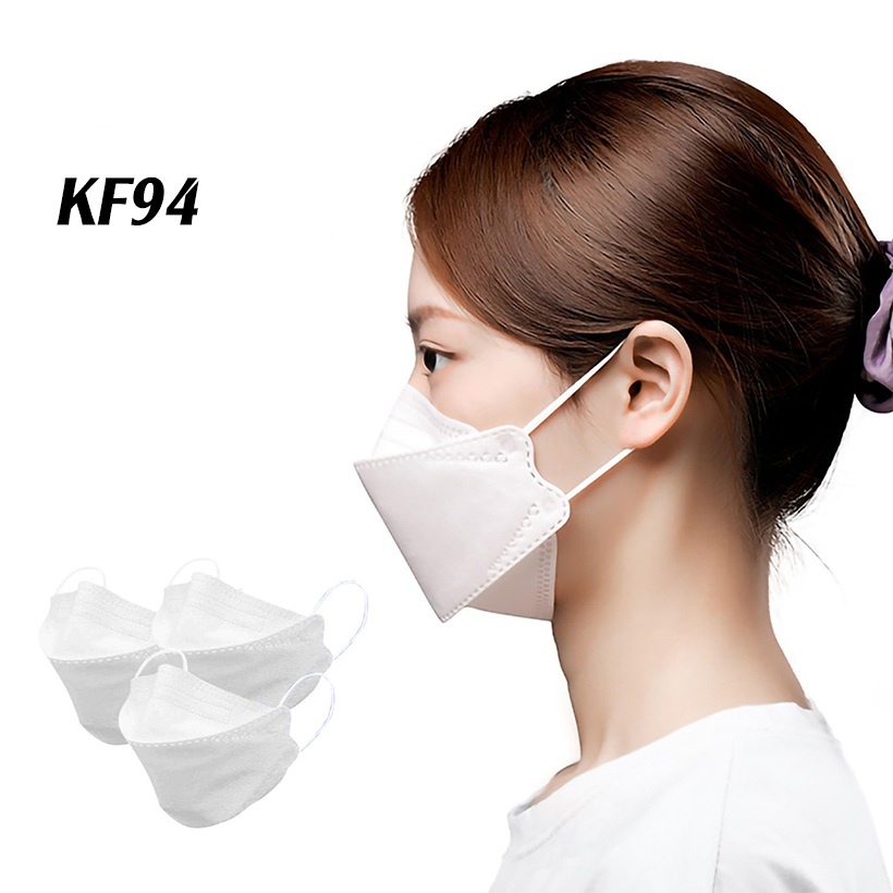 SET 50 CHIẾC - Khẩu trang KF94 4D hàng công ty chống bụi, chống khuẩn