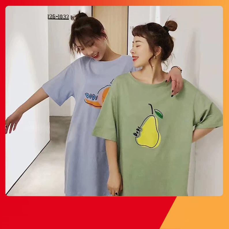 Thời Trang Tuổi Teen - VÁY SUÔNG HOA QUẢ 6 MÀU ULLAZZANG - (Sp sẵn)