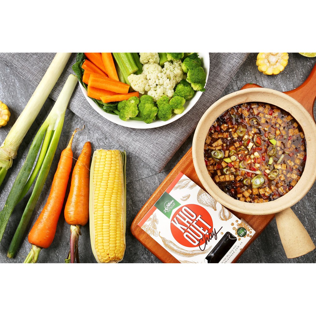 [DINH DƯỠNG AN TOÀN] Kho Quẹt Chay An Nhiên, Thực Phẩm Chay Dinh Dưỡng, Thuần Chay Healthy, Đồ Ăn Chay | BigBuy360 - bigbuy360.vn