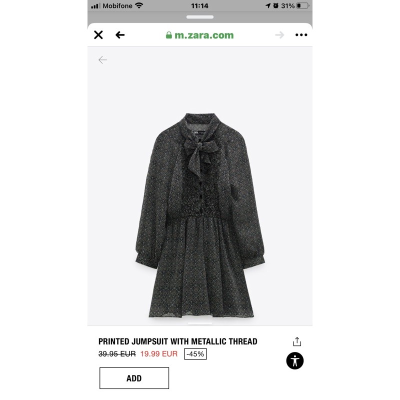 ♥️ Đầm Zara Xinh xắn Authentic Xs Newtag ☘️ | BigBuy360 - bigbuy360.vn