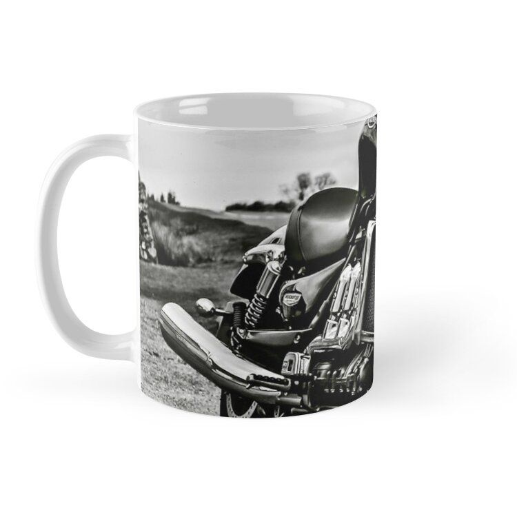 Cốc sứ in hình - Triumph Motor Cycle - MS103