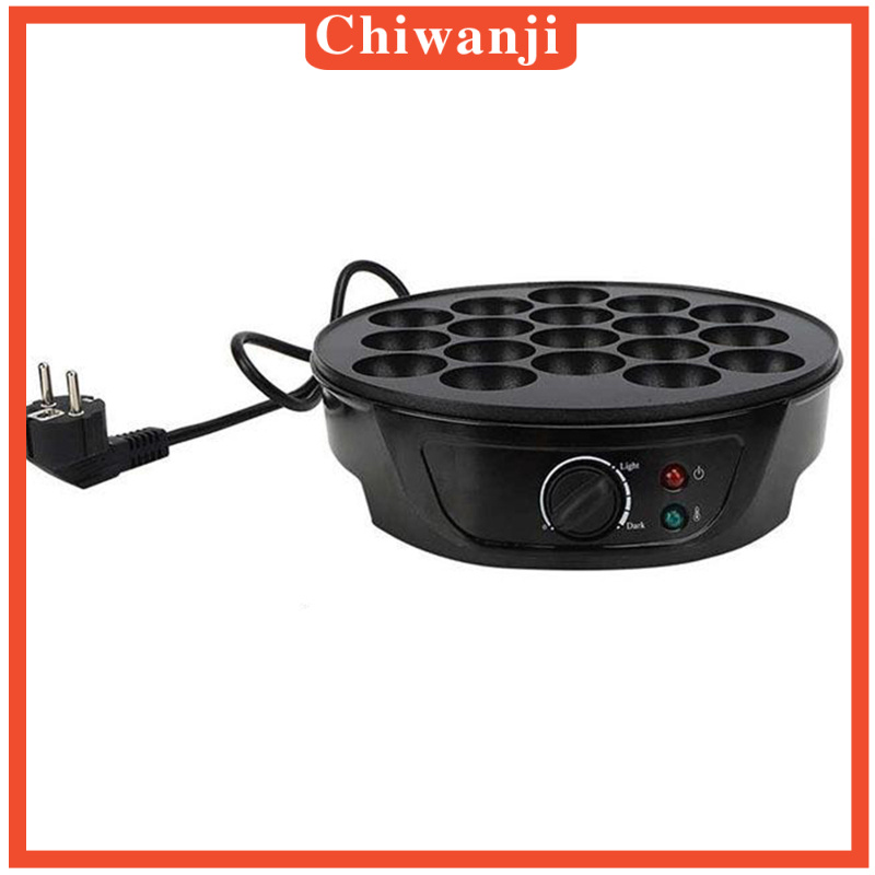 [Chiwanji] Máy làm chảo nấu ăn điện Takoyaki Tấm bóng 18 lỗ tại nhà