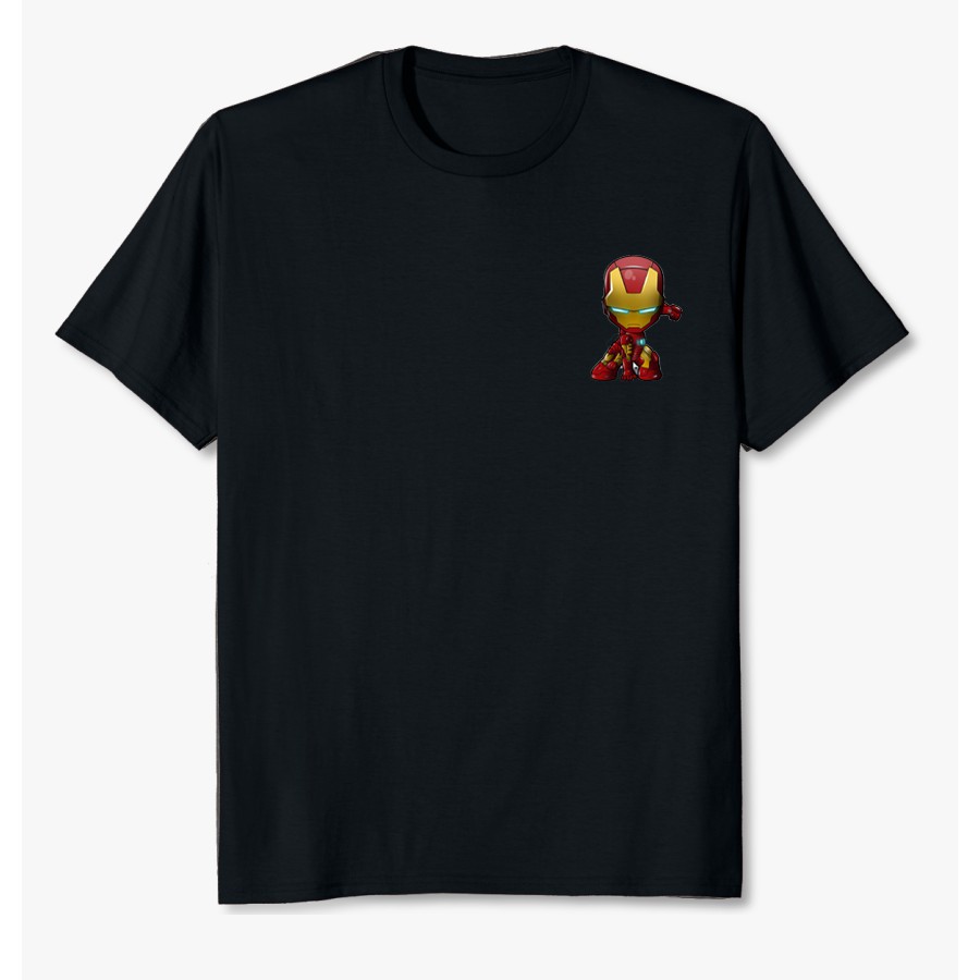 Áo thun Unisex Basic Tee in hình CHIBI MARVEL freesize