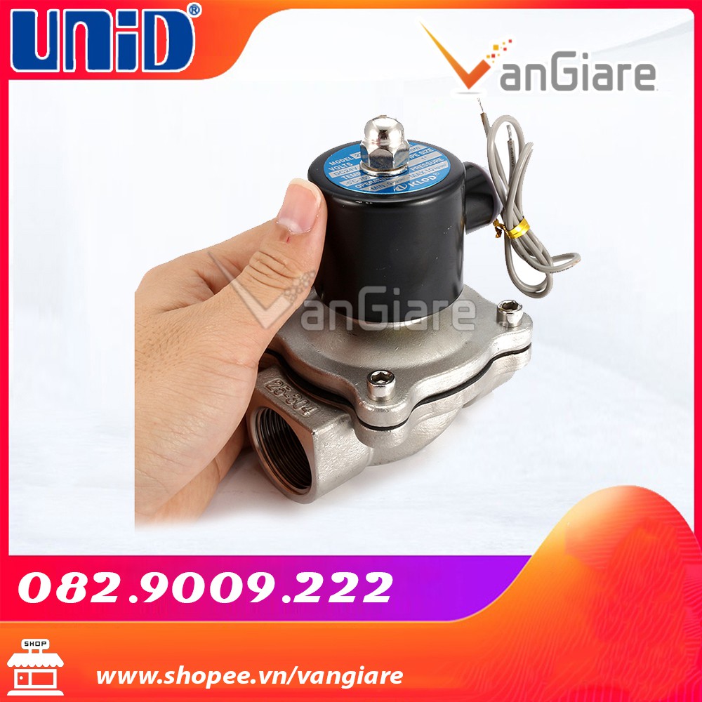 Van điện từ inox 21mm UWS Uni-D