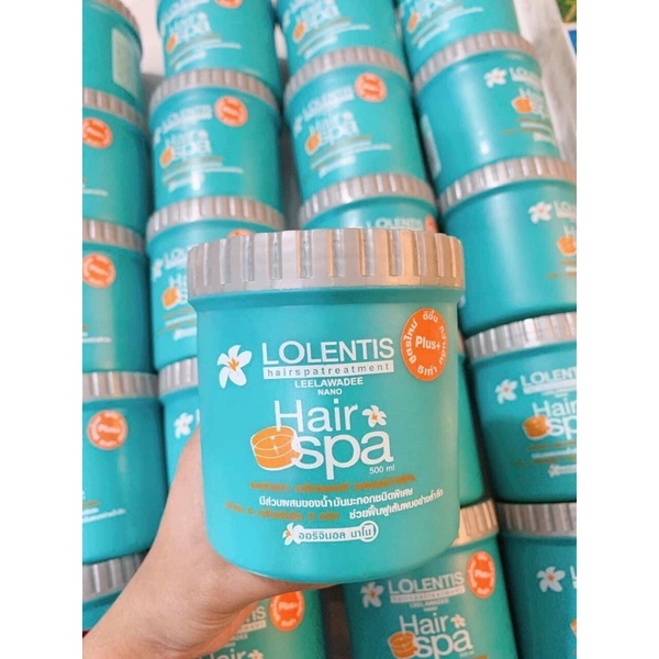 [Ảnh Thật - Hàng Chuẩn Thái Lan]Kem Ủ Tóc Lolentis Hair Spa Thái Lan Hủ 500ml