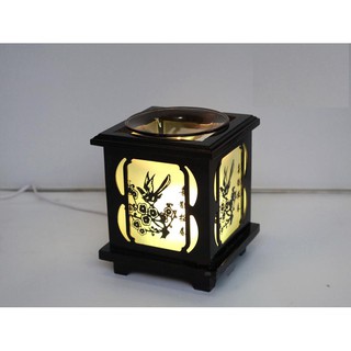 ĐÈN XÔNG TINH DẦU GỖ HÌNH CHIM ÉN-DX07