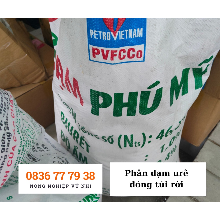 Phân URÊ - Đạm URE Phú Mỹ 1kg