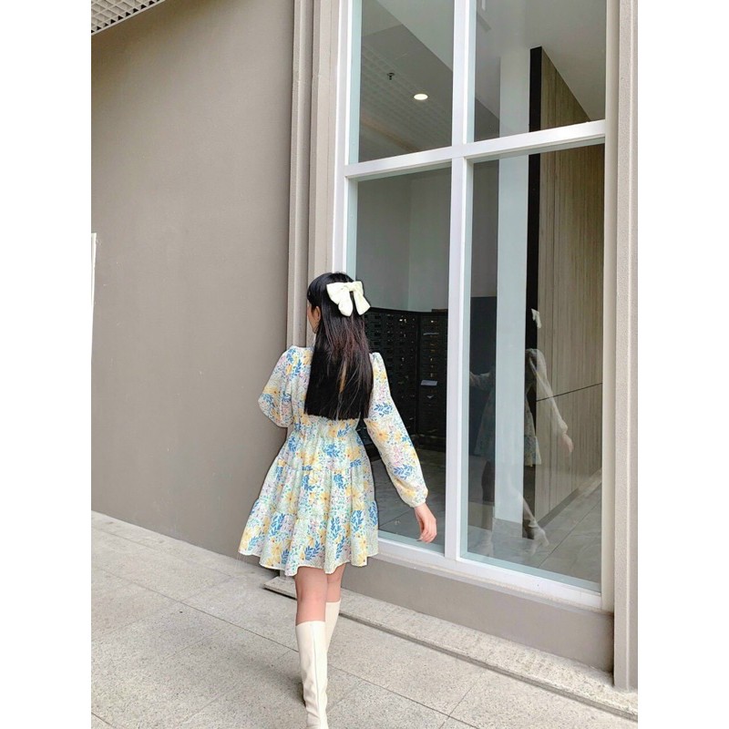 Đầm hoa xoè nhí