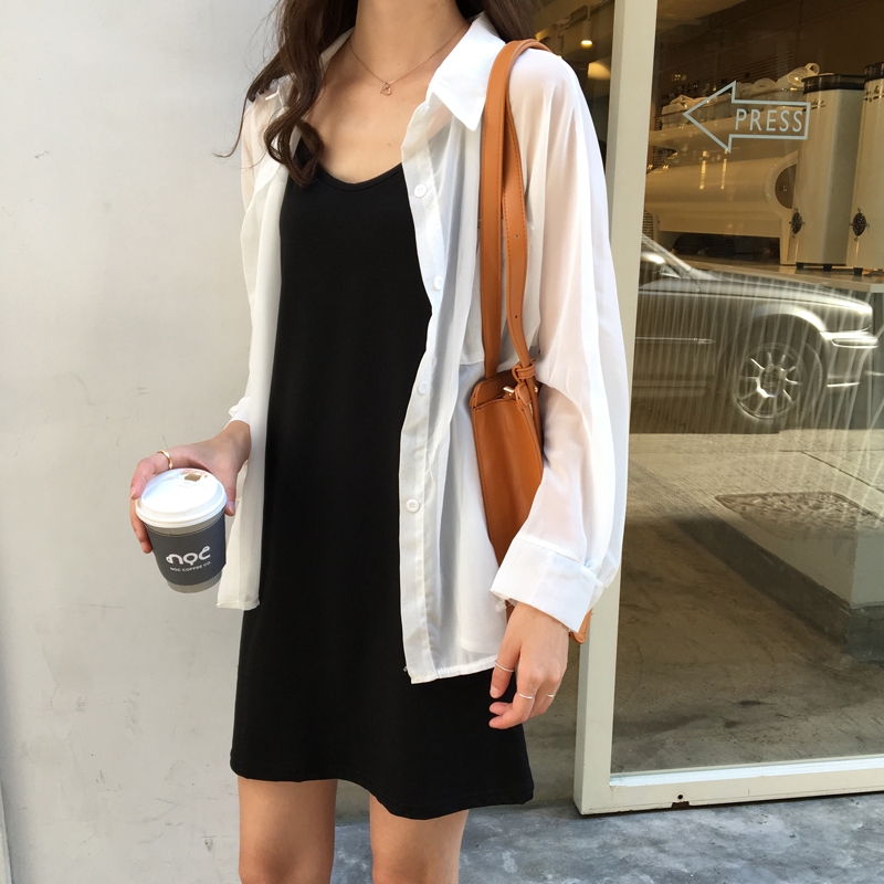 Xiaozhainv Đầm Mini Cổ Chữ V Xinh Xắn Dành Cho Nữ