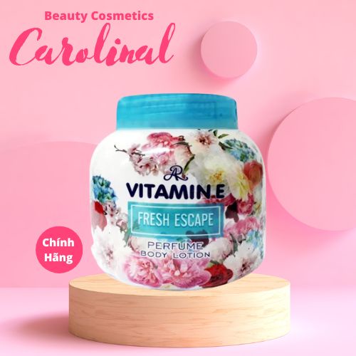 Kem dưỡng ẩm hương nước hoa AR Vitamin E Perfume Body Lotion Thái Lan
