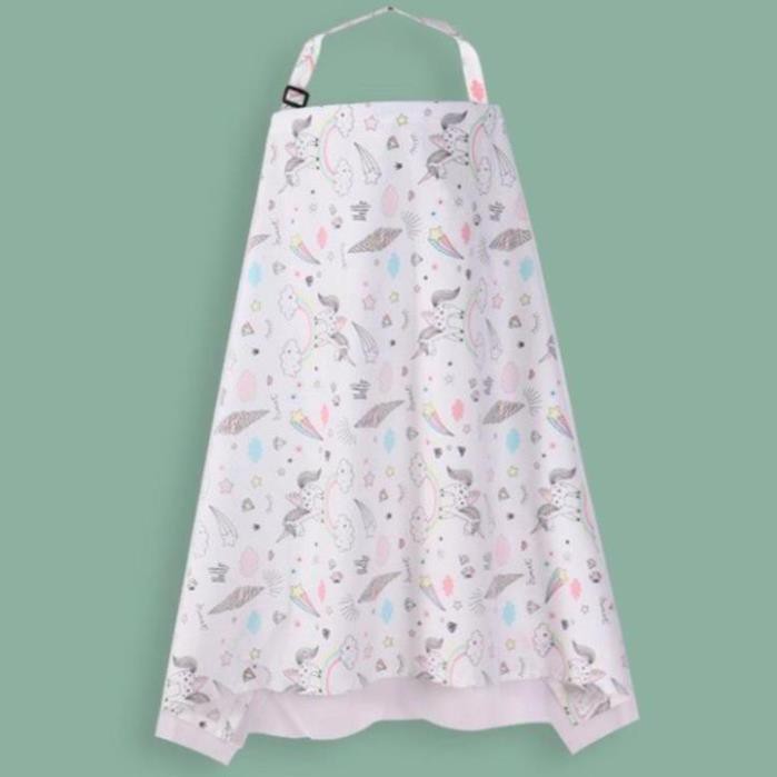 Ninikids: Khăn choàng che bé bú cotton ( Có 2 lớp và 1 lớp) đồ dùng sơ sinh, đồ dùng mẹ và bé