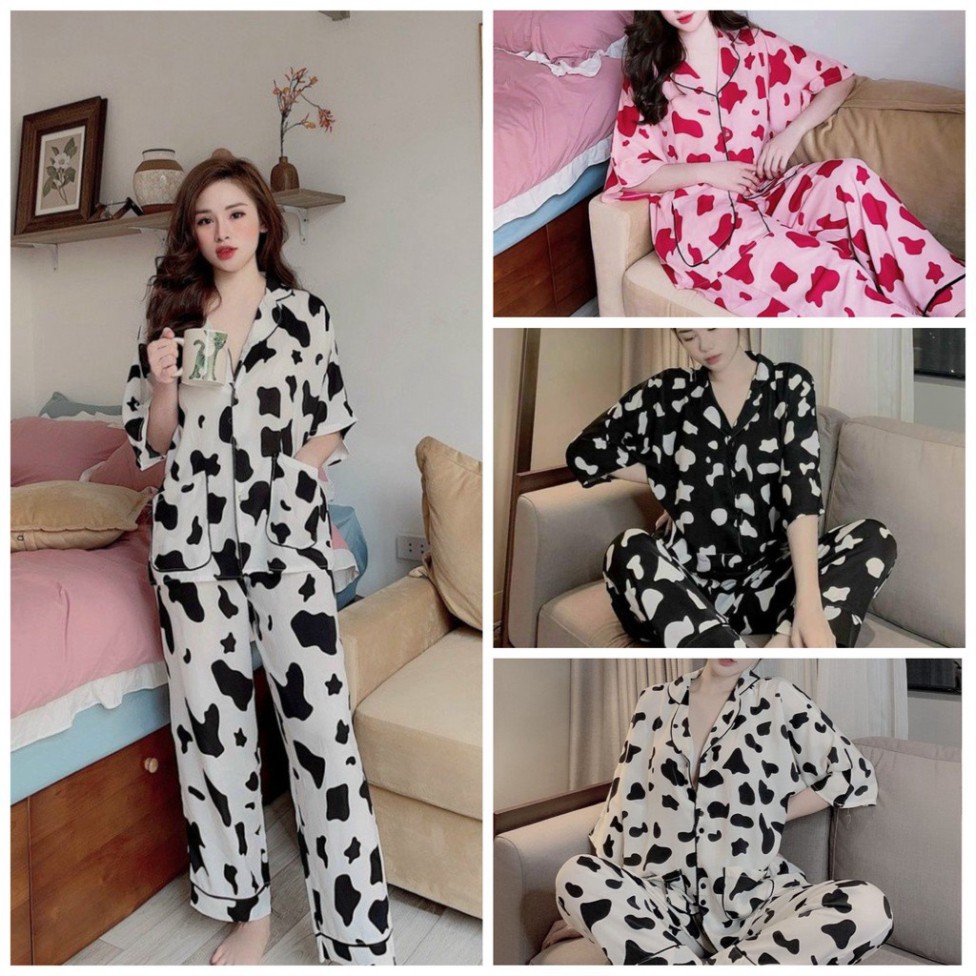 Bộ đồ ngủ nữ pijama đùi bộ mặc nhà chất kate thái thoải mái dễ thương giá rẻ H1 | BigBuy360 - bigbuy360.vn