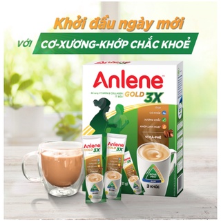 Combo 3 Hộp Sữa Bột Anlene Cà phê hộp 310g