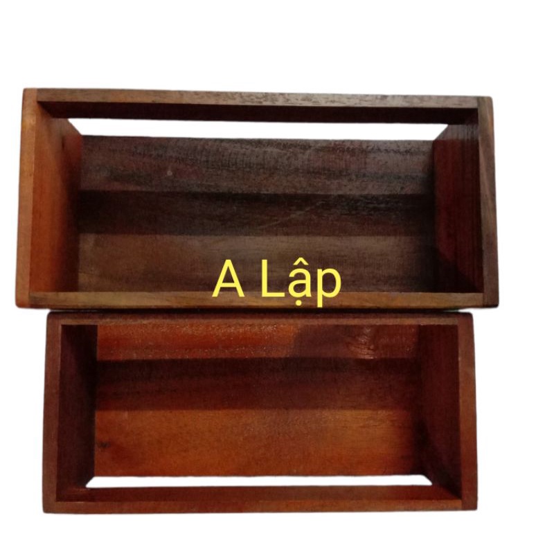 Hộp gỗ đựng kích cơ, ắc quy cơ( 180*76*65mm) và (200*85*70 mm)