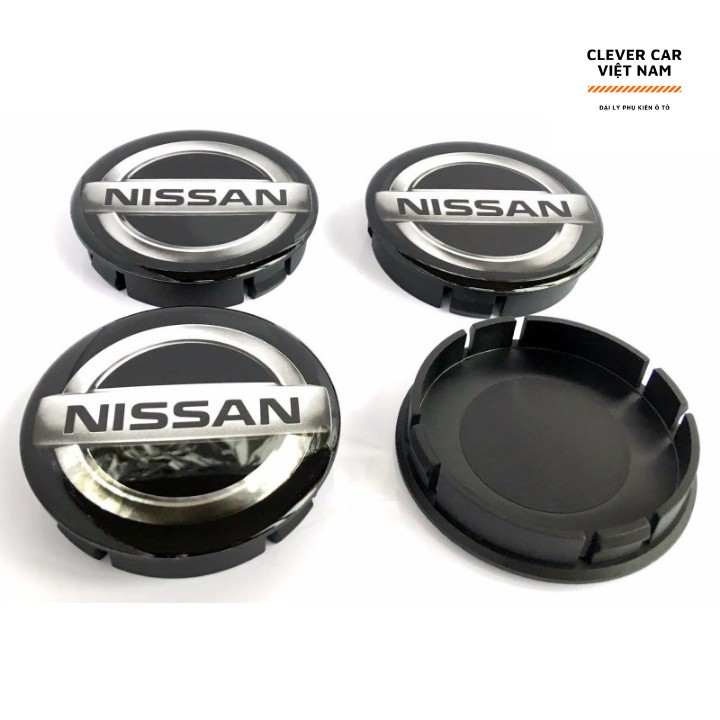 Nắp Chụp Mâm Bánh Xe Ô Tô Nissan đường kính 54mm