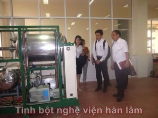Tinh bột nghệ KC-05 - Viện Hàn lâm KHCNVN