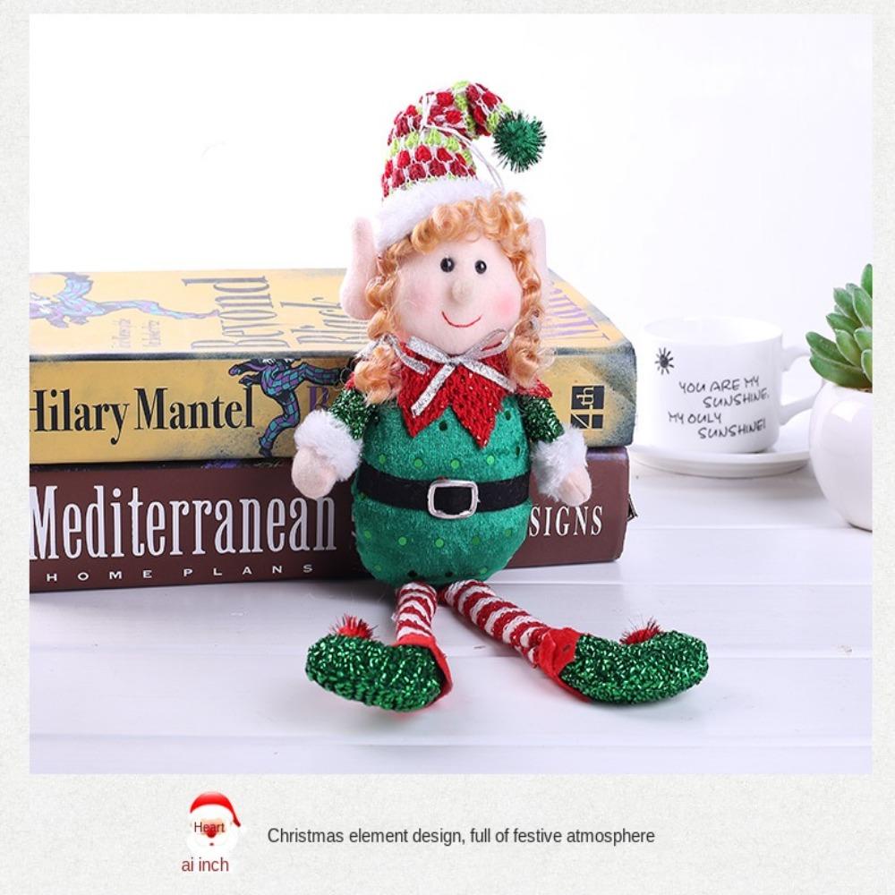 Búp Bê Yêu Tinh Nhồi Bông Trang Trí Nhà Cửa Nhân Dịp Giáng Sinh Năm Mới