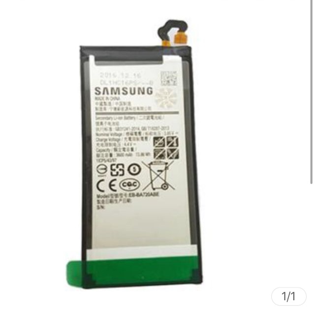 Pin xịn cho máy galasy J7 pro