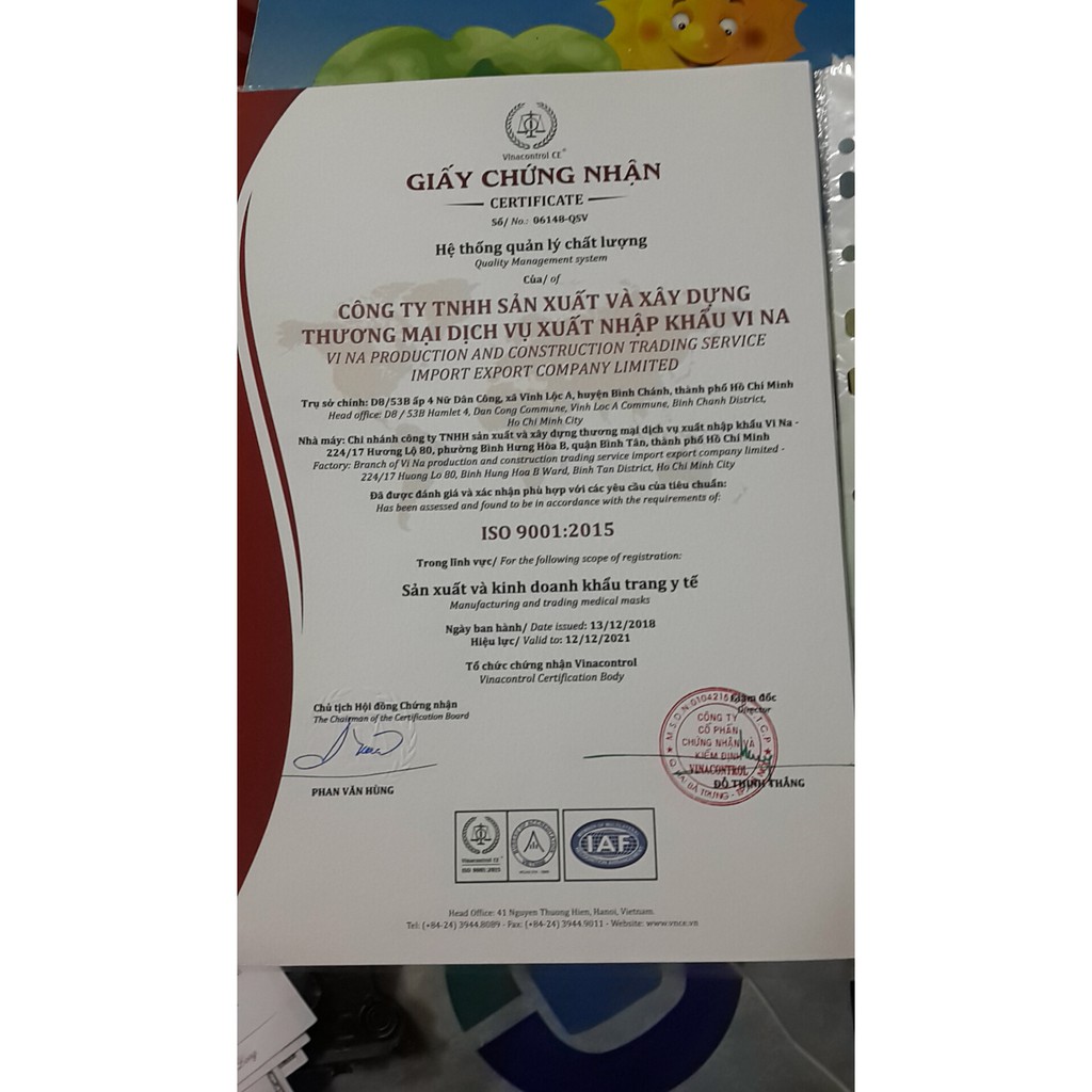 Khẩu trang y tế 4 lớp xanh VN PRO - Number one ( Màu Xanh - Hộp 50 cái) | BigBuy360 - bigbuy360.vn