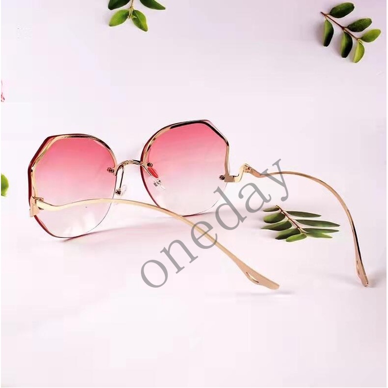 Oneday Kính Mát Không Gọng Chống Tia uv400 Thời Trang Dành Cho Nữ