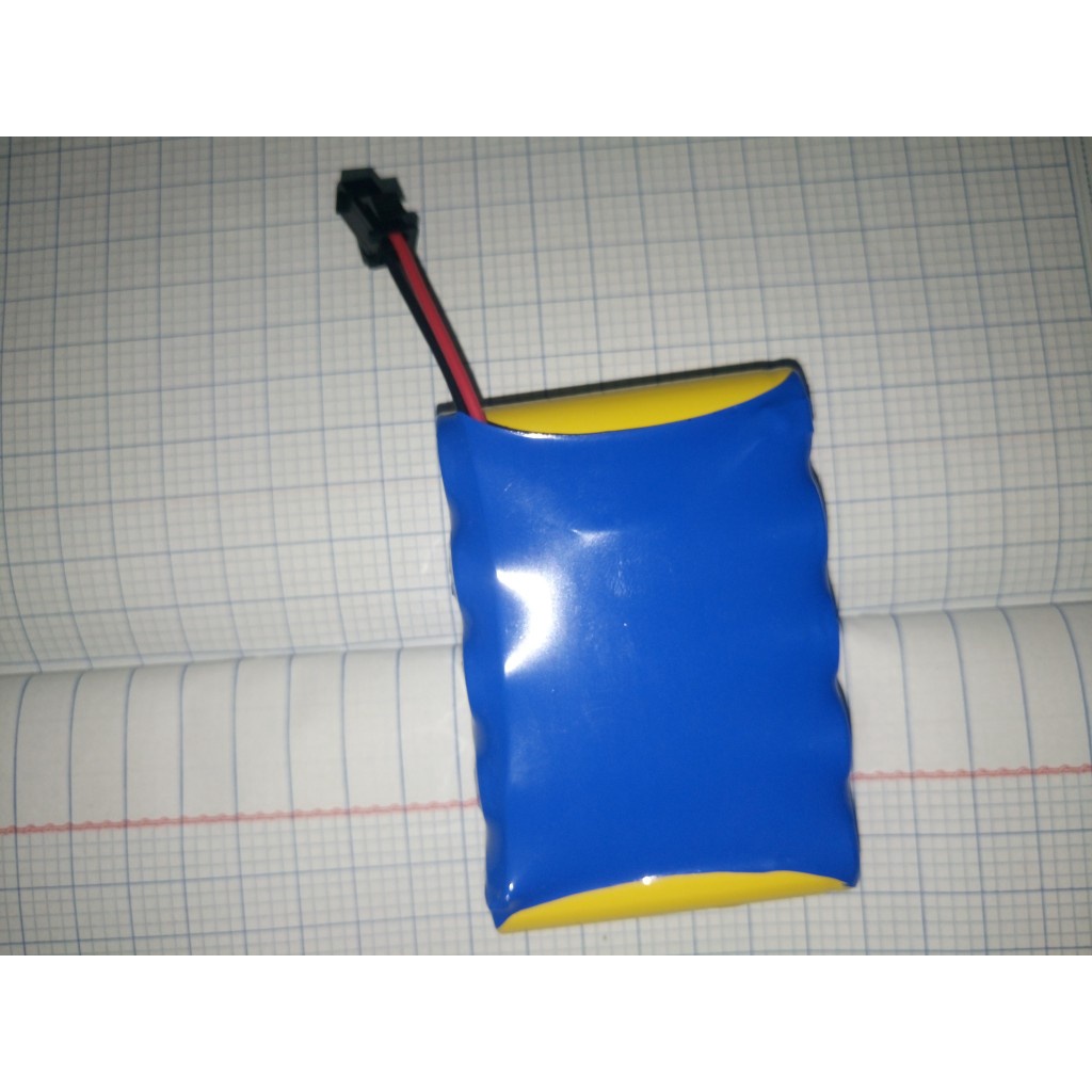 Bin 6v -1500mah cho xe điều kiển có thể sạc nhìu lần chân SW
