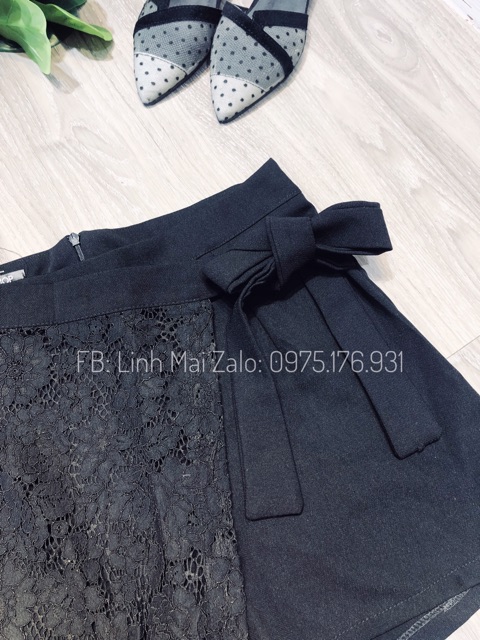 Quần váy đáp ren lệch | BigBuy360 - bigbuy360.vn