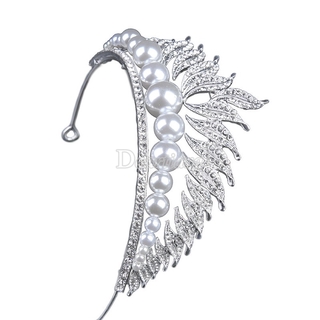 Sparkling Stone Crown Hair Clips